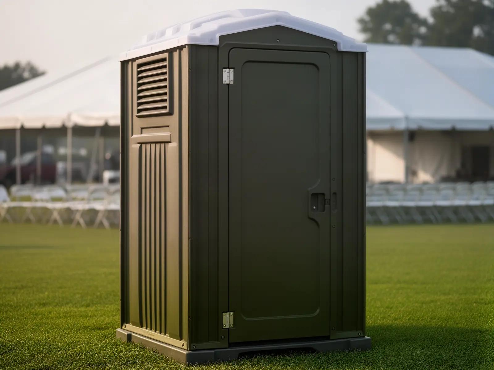 Clean porta potty unit from Gator Creek Porta Potty Rental in Clearwater, FL
